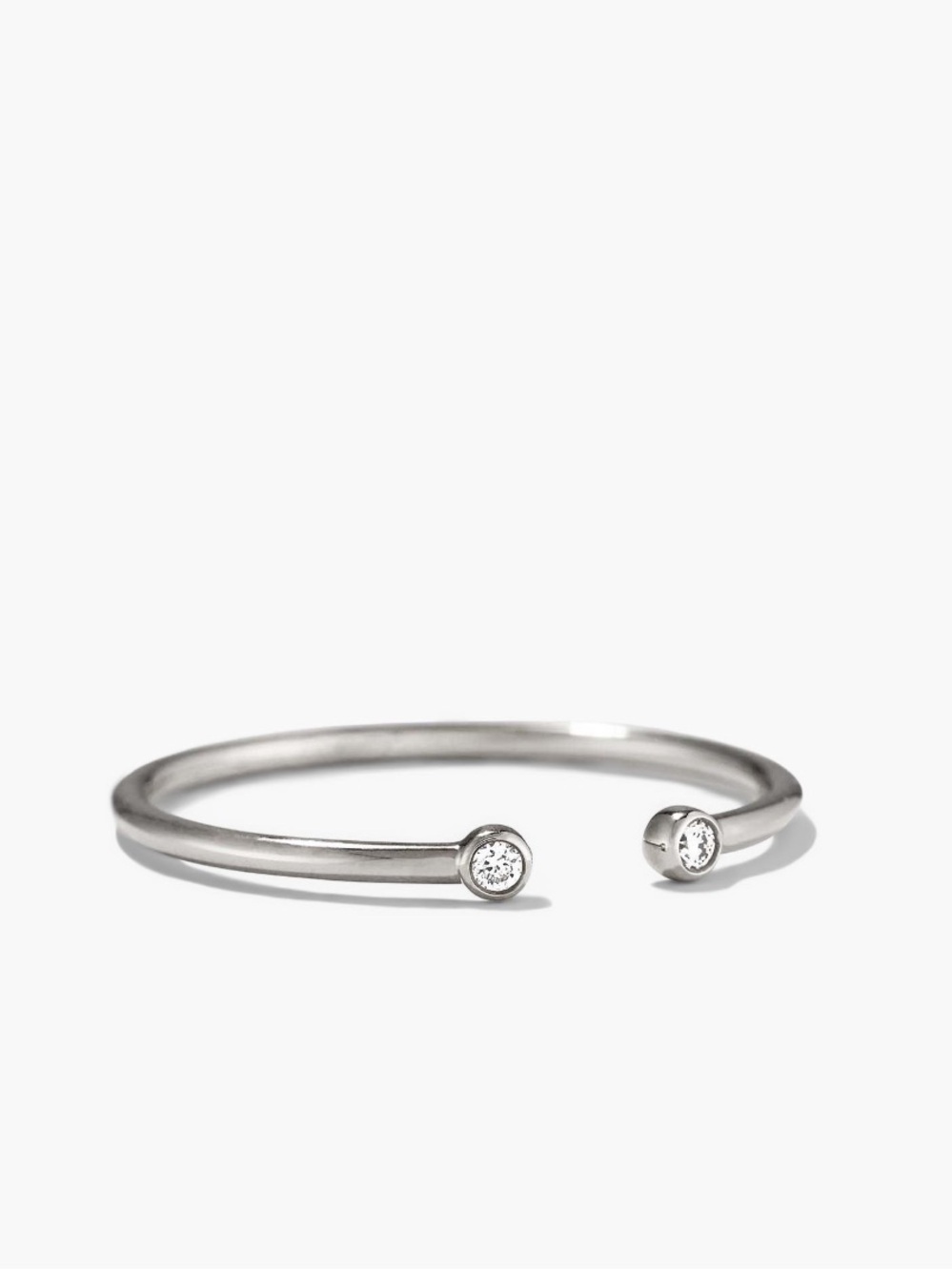 Mejuri Diamonds Open Ring
